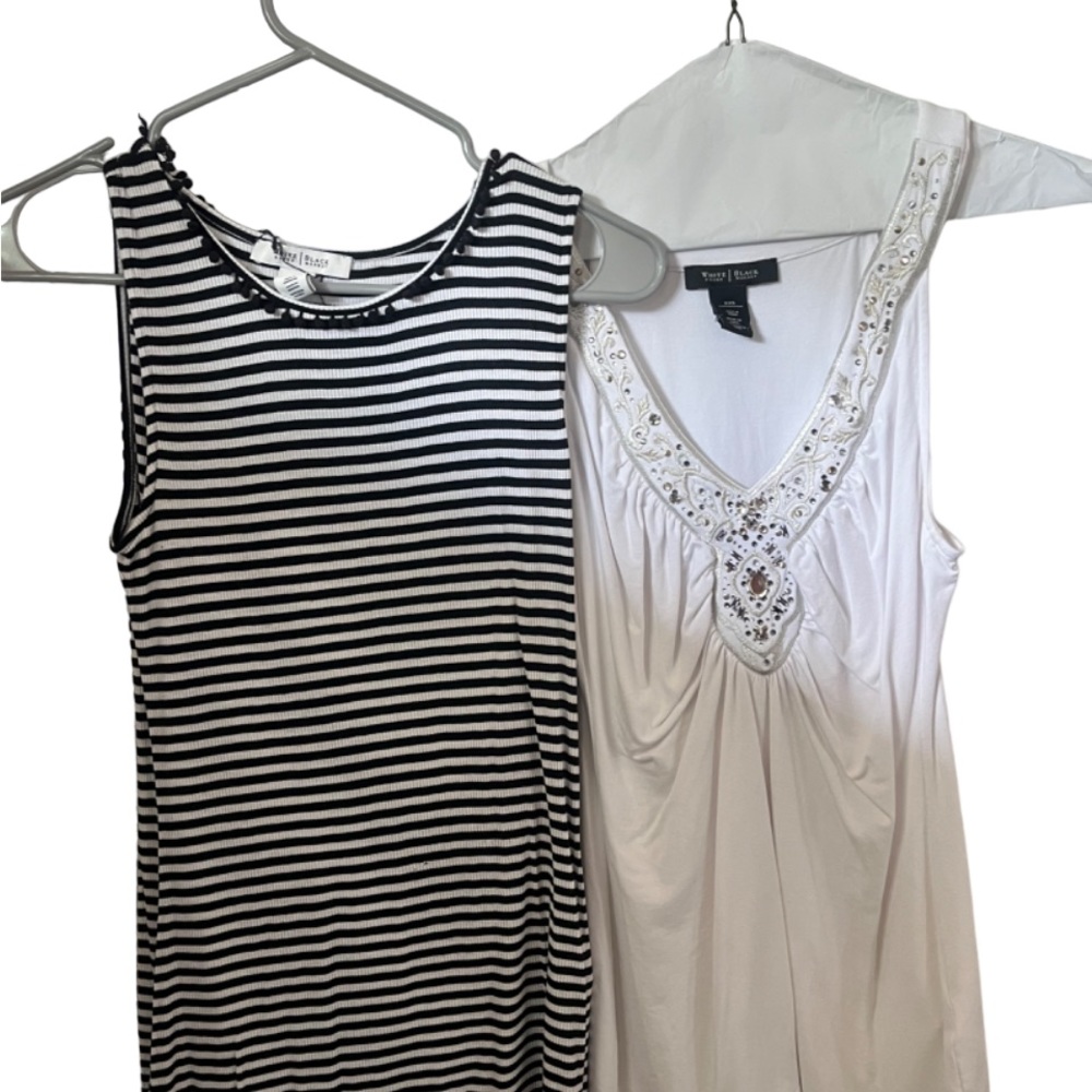 Two XXS White house Black Market tops
